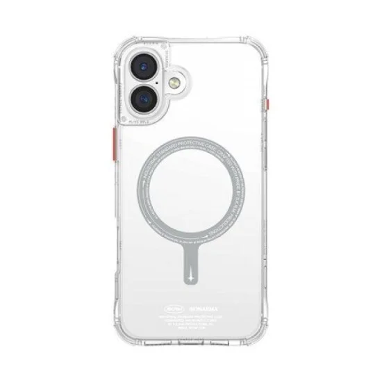 Cover Iphone 16 Plus Saido Magsafe Case Skinarma - Clear